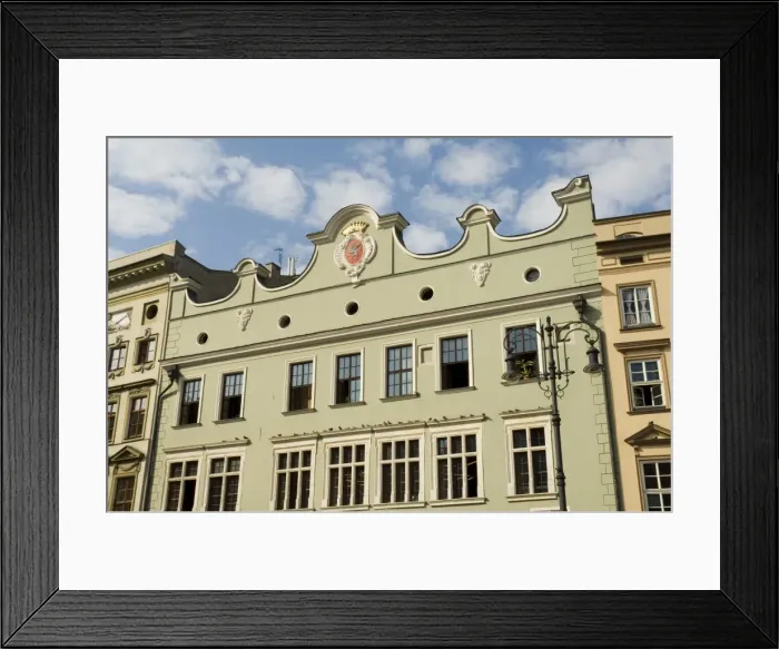 Framed Print : Houses in Main Market Square (Rynek Glowny) Framed Print : Houses in Main Market Square (Rynek Glowny)
