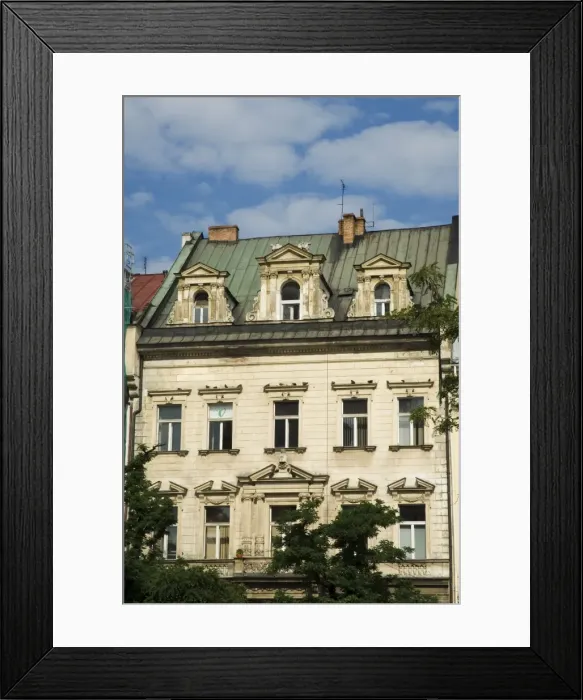 Framed Print : Houses in Main Market Square (Rynek Glowny) Framed Print : Houses in Main Market Square (Rynek Glowny)