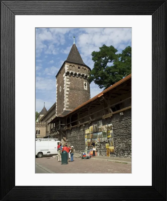 Framed Print : The old city walls Framed Print : The old city walls