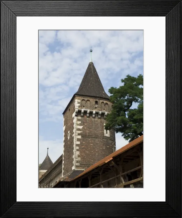 Framed Print : The old city walls