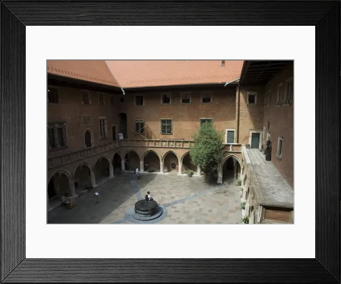 Framed Print : The Collegium Maius Museum of the Jagiellonian University