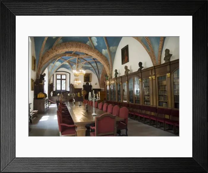 Framed Print : Library of the Collegium Maius Museum of the Jagiellonian University Framed Print : Library of the Collegium Maius Museum of the Jagiellonian University