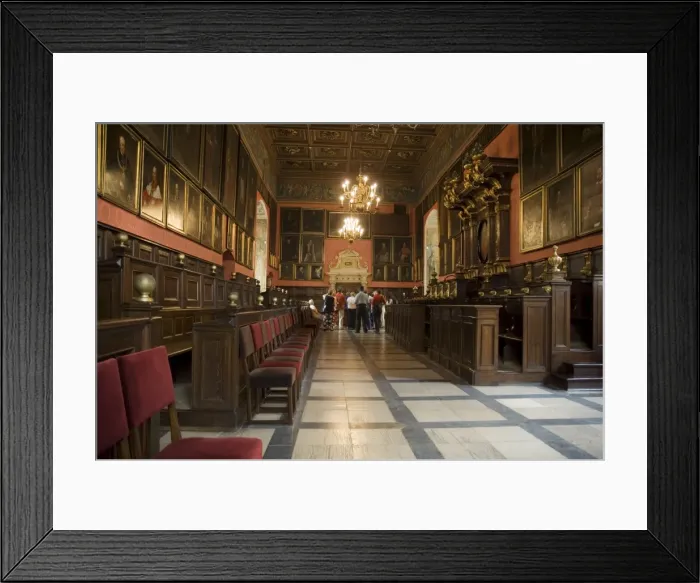 Framed Print : Council chamber of the Collegium Maius Museum of Framed Print : Council chamber of the Collegium Maius Museum of
