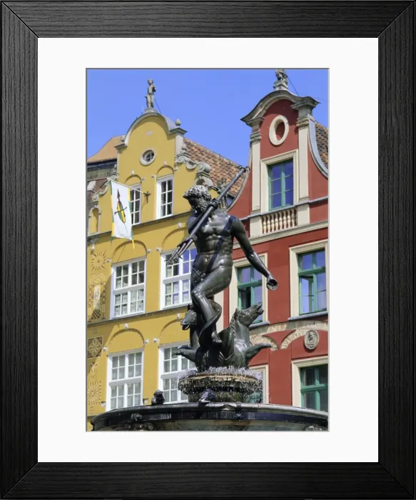 Framed Print : Long Market Square Framed Print : Long Market Square