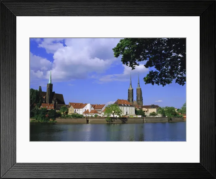 Framed Print : Cathedral Island