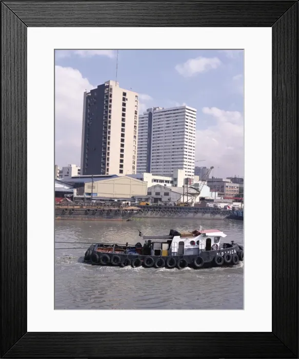 Framed Print : Pasig River Framed Print : Pasig River