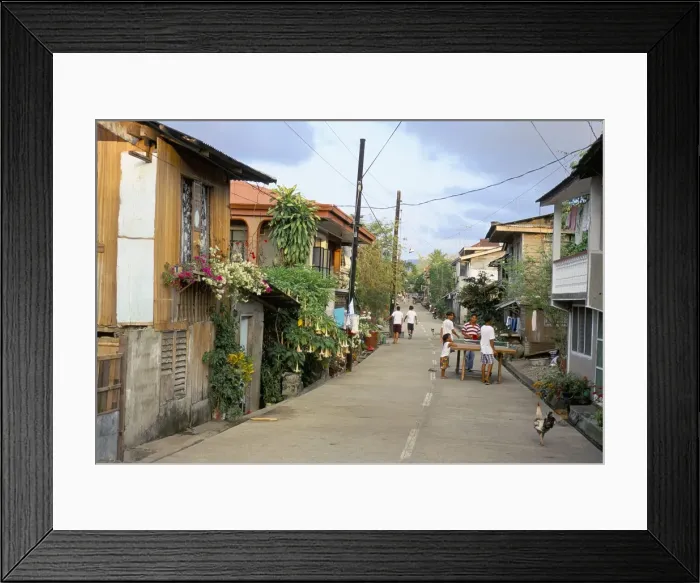 Framed Print : Town of Boac Framed Print : Town of Boac