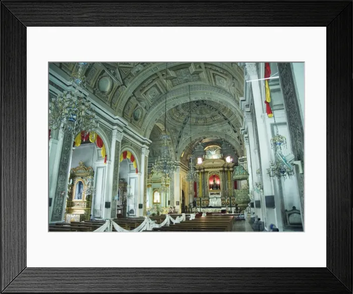 Framed Print : Decorated interior Framed Print : Decorated interior