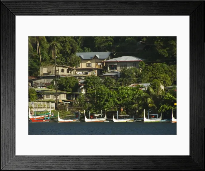 Framed Print : Banka fishing boats Framed Print : Banka fishing boats