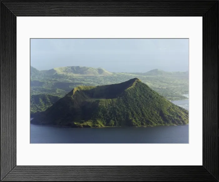 Framed Print : Taal Volcano Framed Print : Taal Volcano