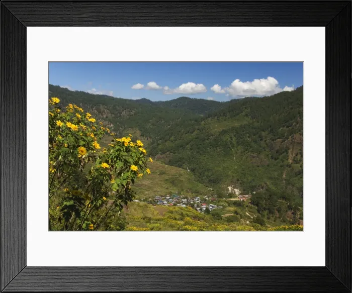 Framed Print : Banga-an village Framed Print : Banga-an village
