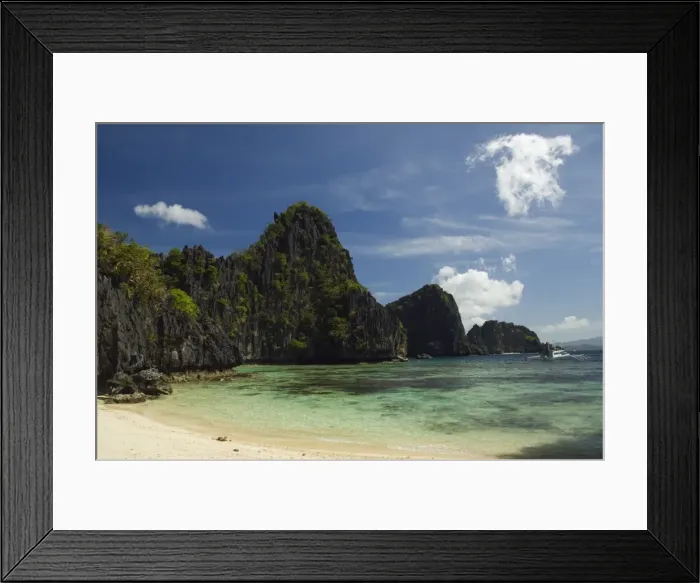 Framed Print : Miniloc Island Framed Print : Miniloc Island