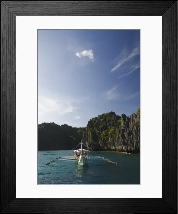 Framed Print : Miniloc Island Framed Print : Miniloc Island
