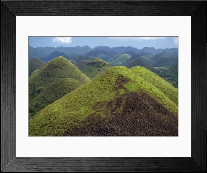 Framed Print : The Chocolate Hills Framed Print : The Chocolate Hills