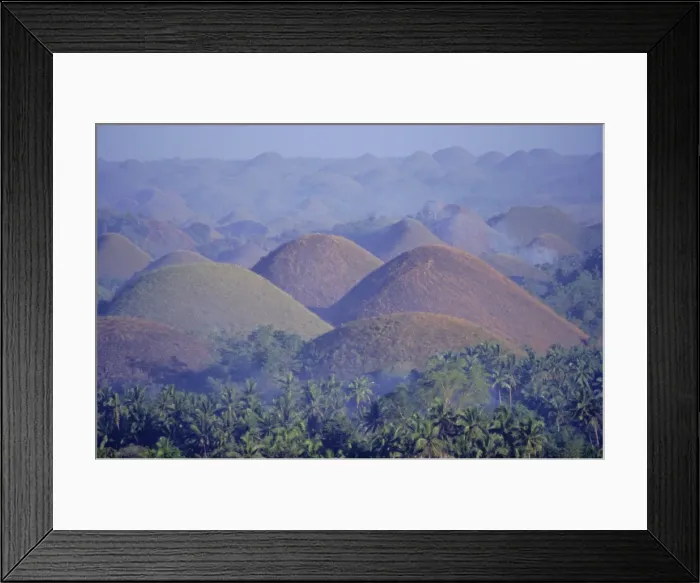 Framed Print : The Chocolate Hills of Bohol Framed Print : The Chocolate Hills of Bohol