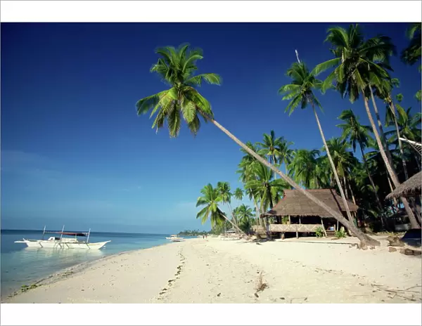 Alona Beach on the island of Panglao off the coast of Bohol