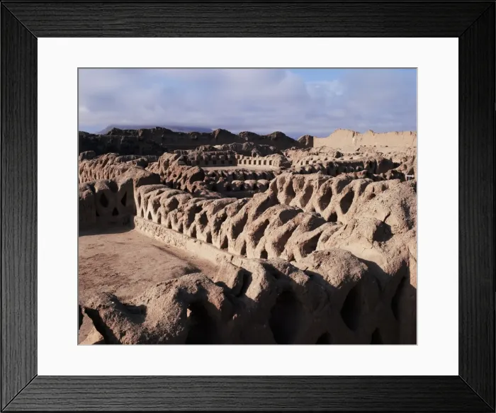Framed Print : Chan Chan, UNESCO World Heritage Site Framed Print : Chan Chan, UNESCO World Heritage Site