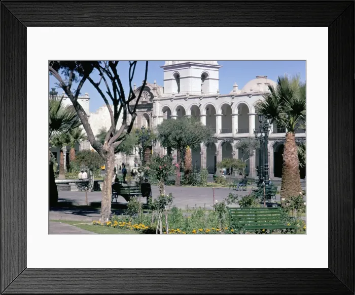 Framed Print : Plaza de Armas Framed Print : Plaza de Armas