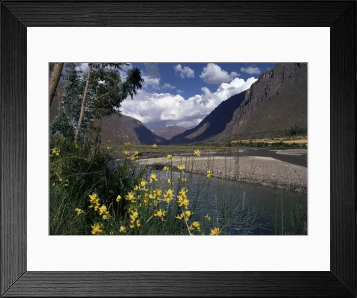 Framed Print : The Urubamba Valley Framed Print : The Urubamba Valley