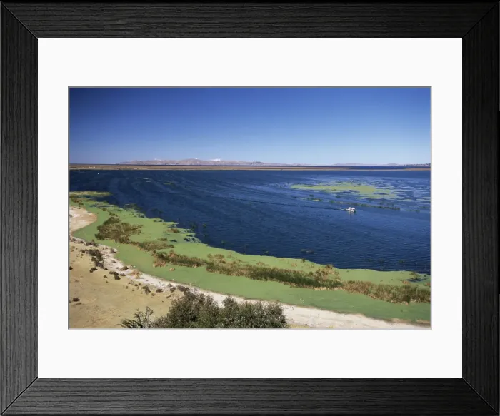 Framed Print : View over Lake Titicaca Framed Print : View over Lake Titicaca
