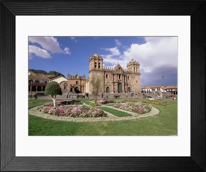 Framed Print : Exterior of the Christian cathedral Framed Print : Exterior of the Christian cathedral