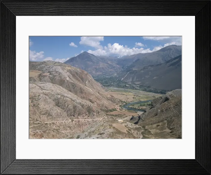 Framed Print : Sacred Valley of Rio Urabamba Framed Print : Sacred Valley of Rio Urabamba