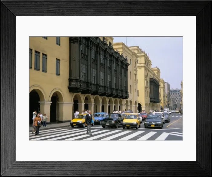 Framed Print : Plaza de Armas Framed Print : Plaza de Armas