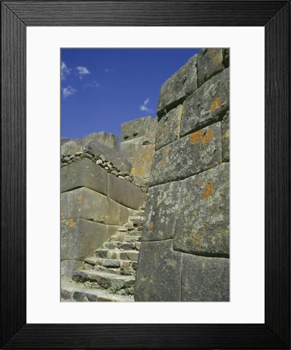 Framed Print : Inca fortress Framed Print : Inca fortress