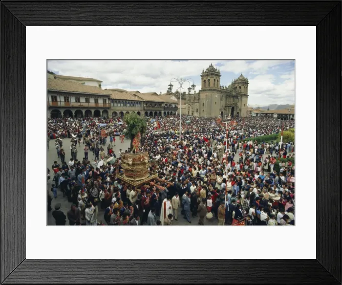 Framed Print : Festival of Corpus Christi
