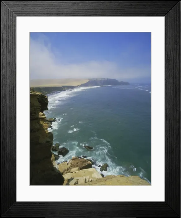 Framed Print : Pacific ocean on the south coast Framed Print : Pacific ocean on the south coast