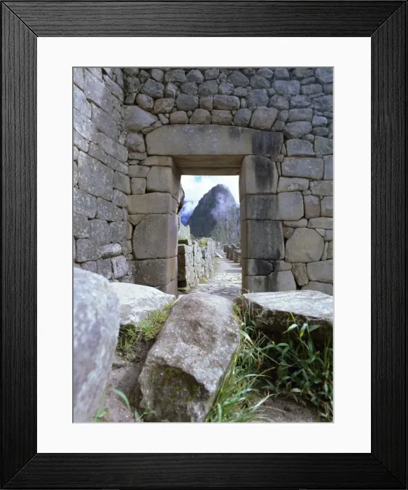 Framed Print : Inca ruins Framed Print : Inca ruins