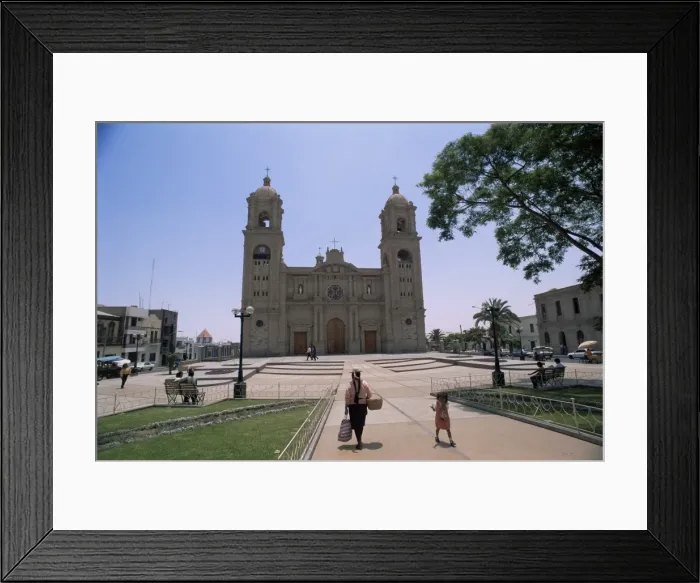 Framed Print : Cathedral in Tacna
