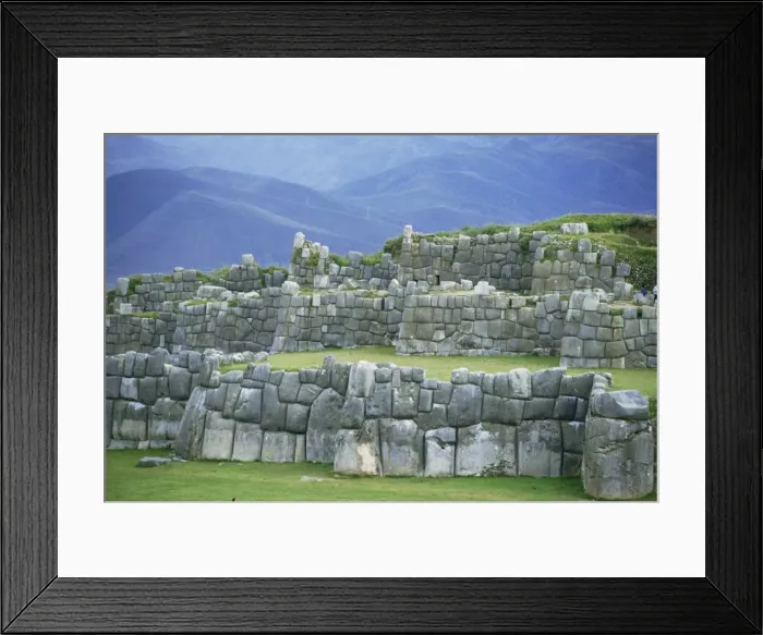 Framed Print : Inca masonry Framed Print : Inca masonry