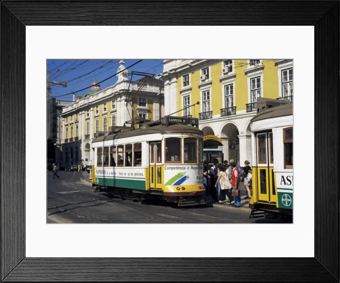 Framed Print : Tram, Lisbon