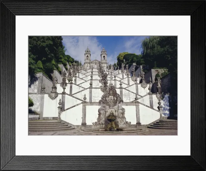 Framed Print : Santuary staircase 1723 Framed Print : Santuary staircase 1723