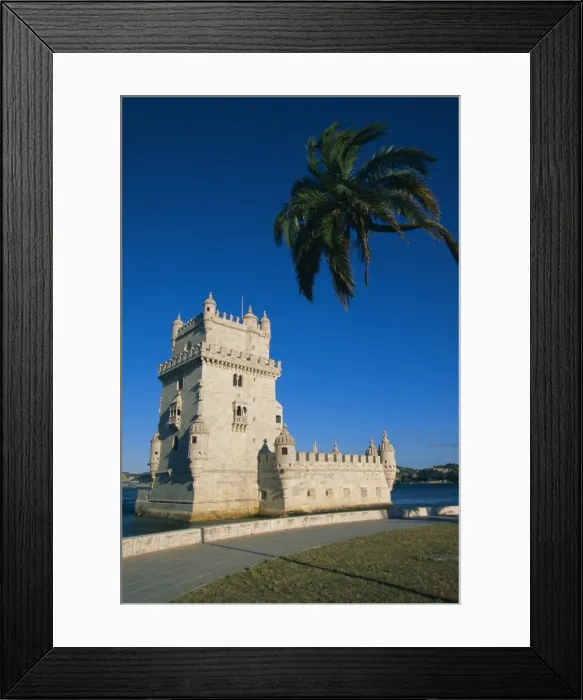 Framed Print : The 16th century Belem Tower (Torre de Belem) Framed Print : The 16th century Belem Tower (Torre de Belem)
