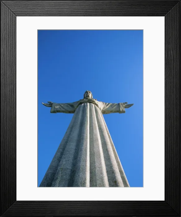 Framed Print : Christo Rei (28m tall) Framed Print : Christo Rei (28m tall)