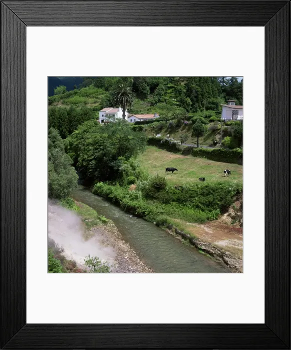 Framed Print : Hot springs Framed Print : Hot springs