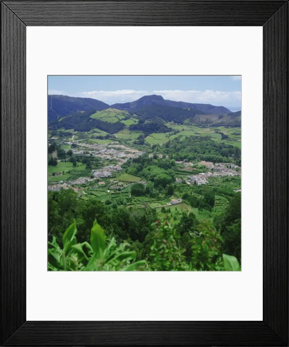 Framed Print : Furnas Valley Framed Print : Furnas Valley