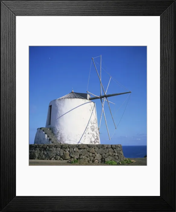 Framed Print : Windmill on the island of Corvo Framed Print : Windmill on the island of Corvo