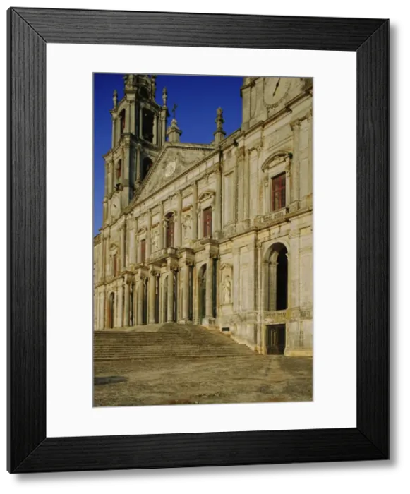 Framed Print : The main facade of the monastery Framed Print : The main facade of the monastery