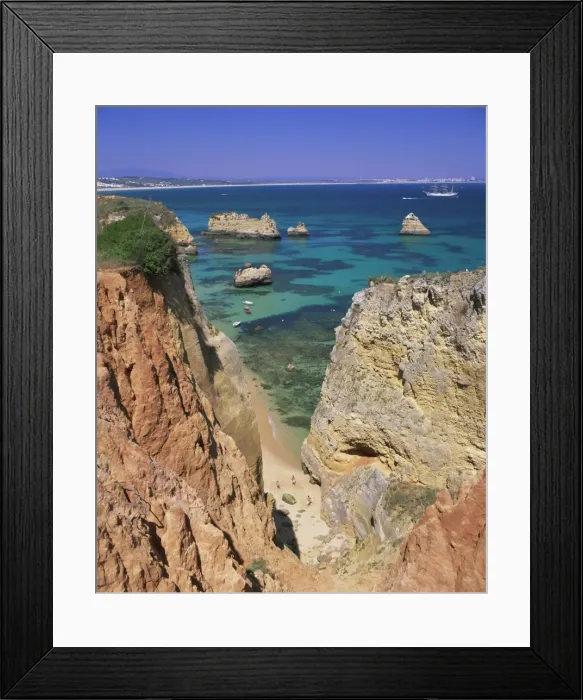 Framed Print : Beaches near Lagos Framed Print : Beaches near Lagos