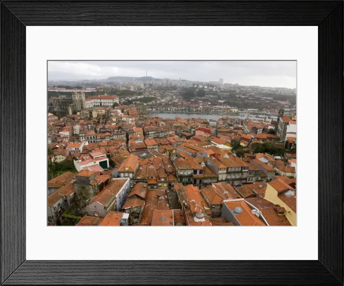 Framed Print : Looking south from the Clerical Tower Framed Print : Looking south from the Clerical Tower