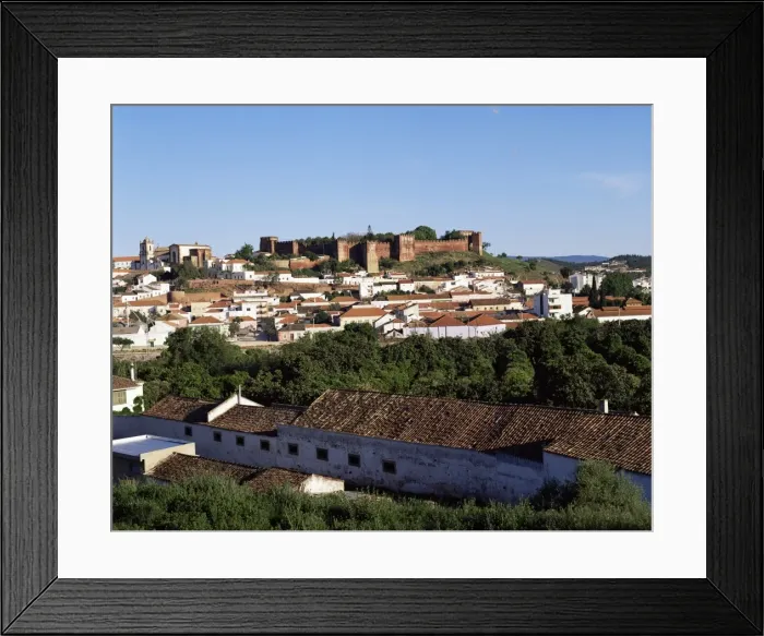 Framed Print : Moorish castle above Silves Framed Print : Moorish castle above Silves