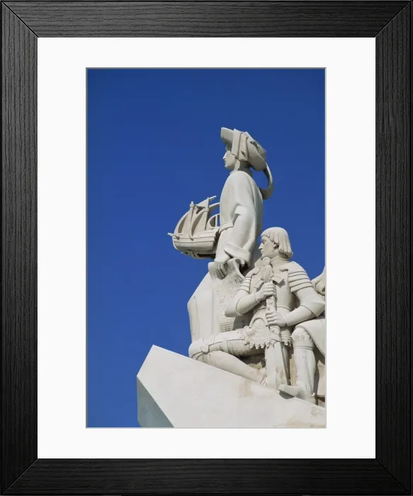 Framed Print : Detail of the Monument to the Discoveries (Padrao dos Descobrimentos) Framed Print : Detail of the Monument to the Discoveries (Padrao dos Descobrimentos)