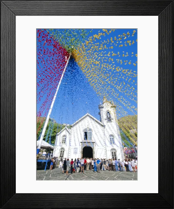 Framed Print : Church, Ribiera Brava Framed Print : Church, Ribiera Brava
