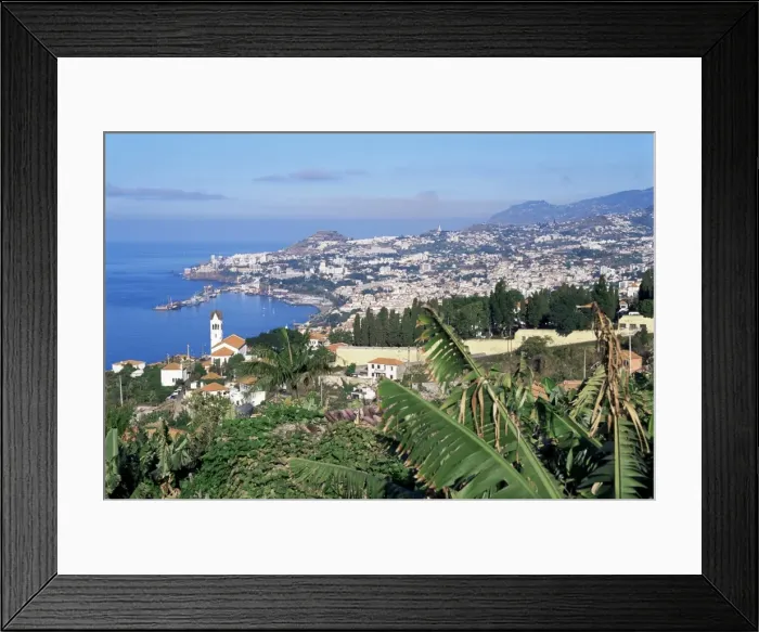 Framed Print : View over Funchal Framed Print : View over Funchal