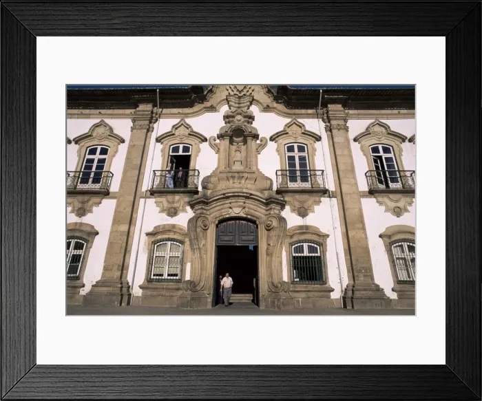 Framed Print : Municipal building built in the 19th century Framed Print : Municipal building built in the 19th century