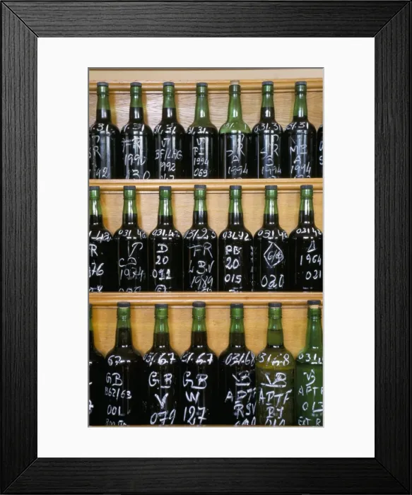 Framed Print : Bottles for tasting Framed Print : Bottles for tasting