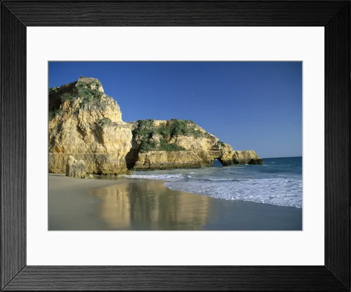 Framed Print : Beach, Praia da Rocha